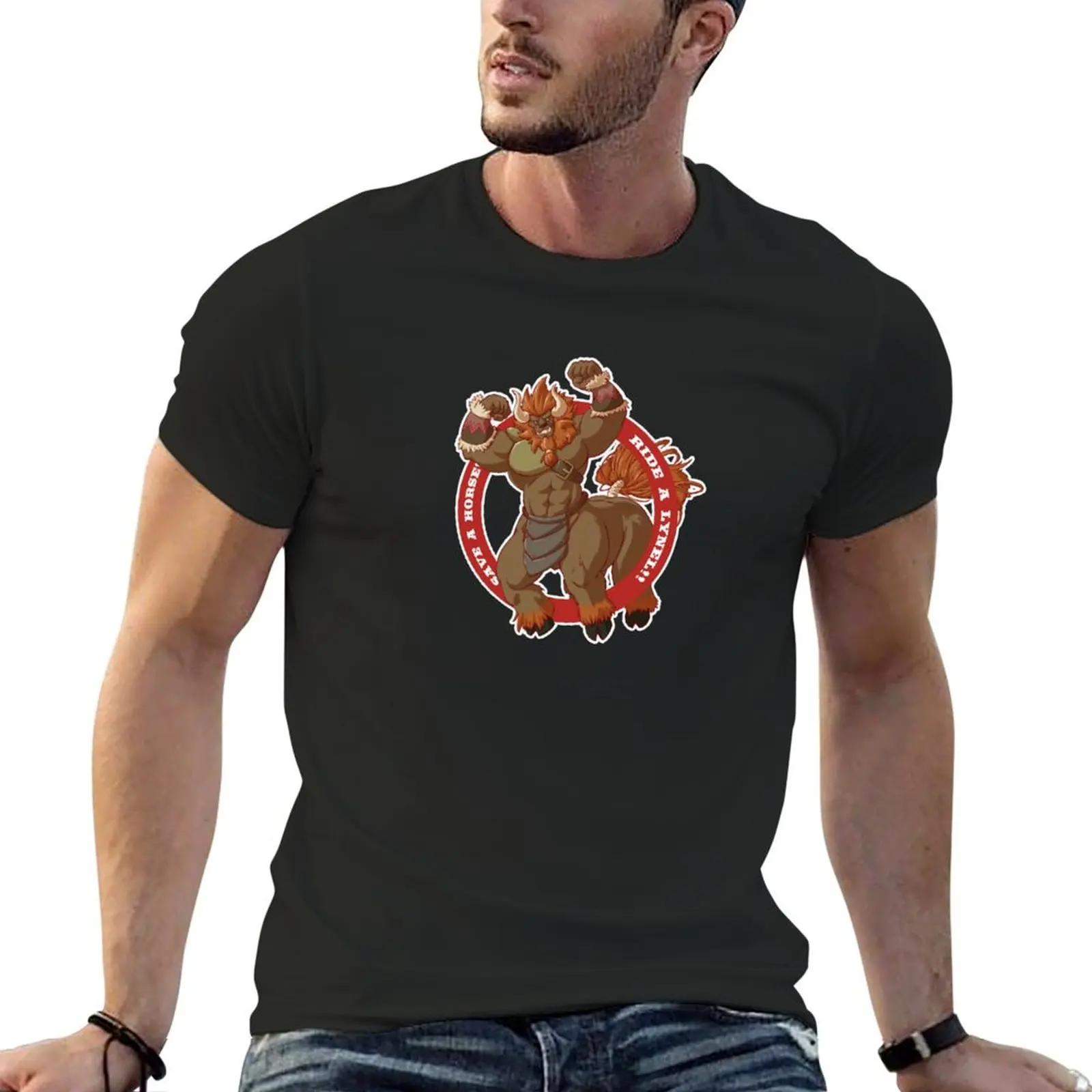 

Save a Horse, Ride a Lynel! T-Shirt kawaii clothes cheap stuff new edition baggy shirts clothing for men