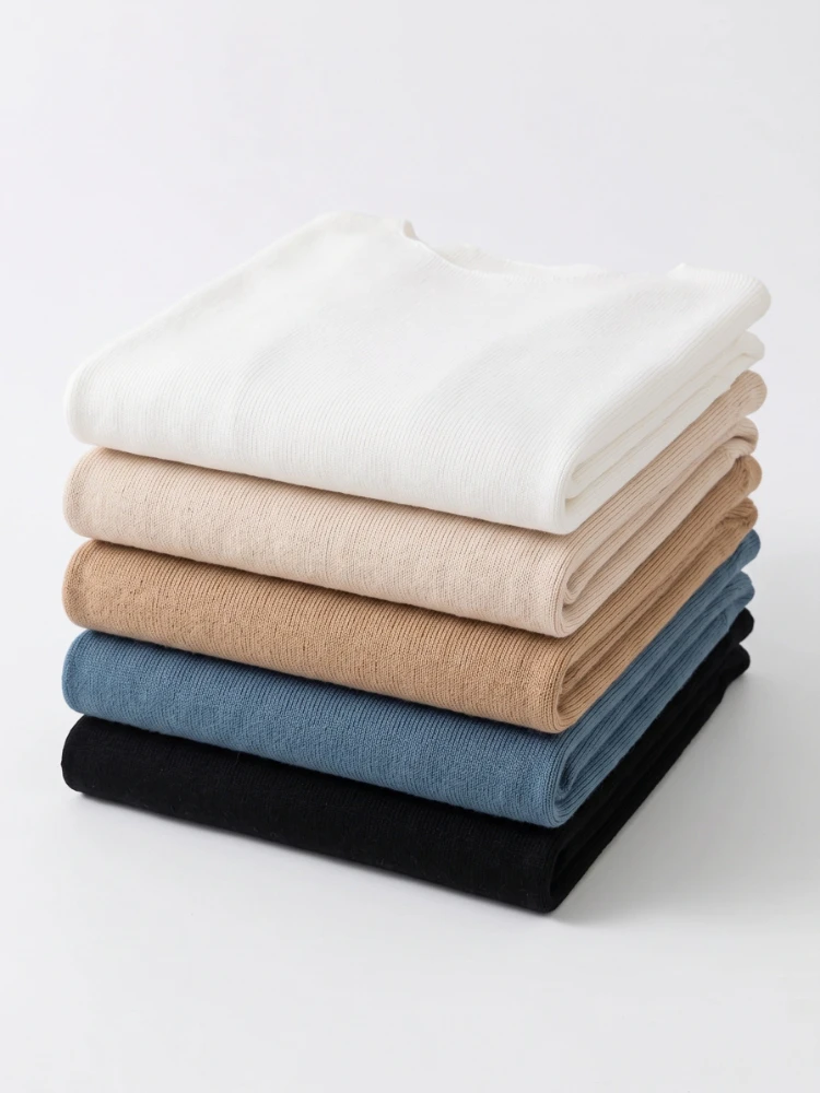 High Quality Simplicity Warm Sweater Autumn Winter Women Sweaters Slim Knitted Pullovers Female Basic Solid Casual Top