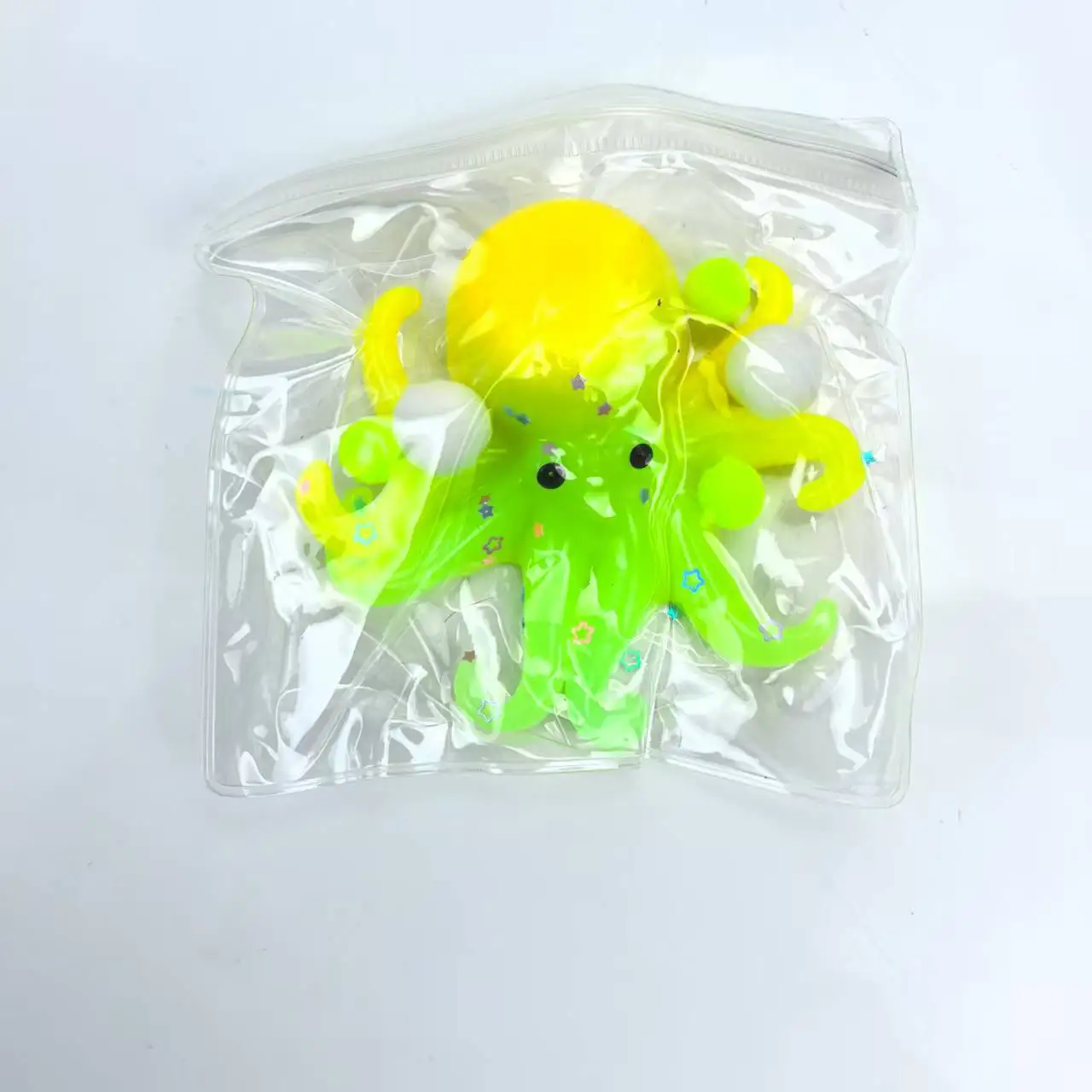 Novos brinquedos de apertar simulação oceano polvo pitada alívio do estresse lento rebote brinquedos pode ser esticado sensorial descompressão ventilação presente