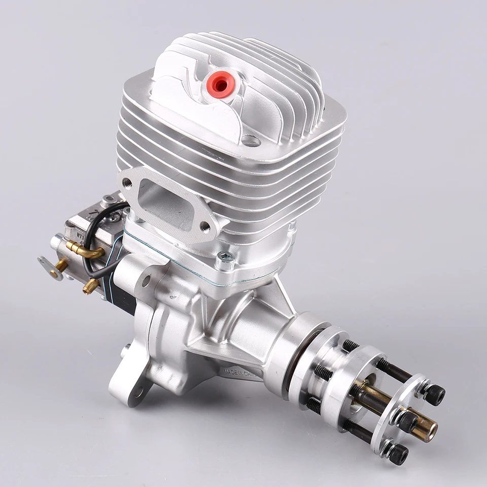 ラジコンカー用ガスエンジン,固定翼モデルdle61,61cc,単気筒,二重