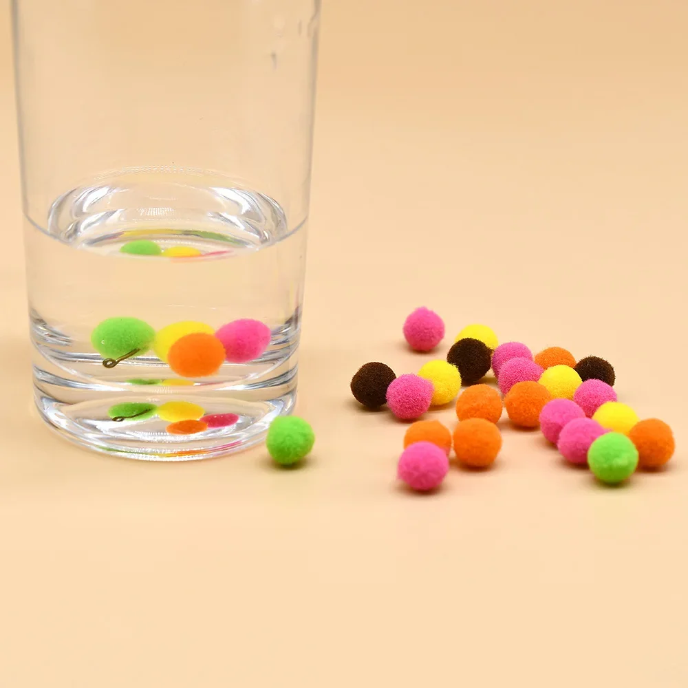 MNFT 100 قطعة مجموعة ذباب صيد السمك النحاسية Beadhead Glo Bug البيض العائمة يطير إغراء لسمك السلمون ، Steelhead ، سمك السلمون المرقط ، اكسسوارات الصيد