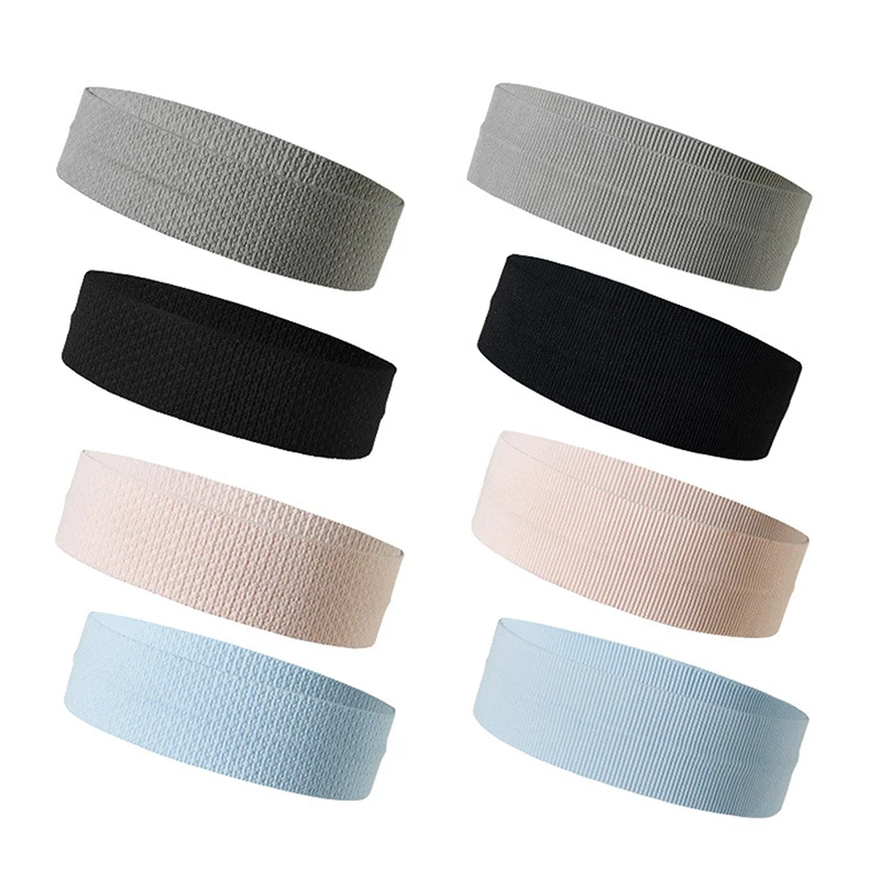 Thick Non-Slip Elastic Sport Headbands Running Sweat-absorbing Elastic Yoga Hair Bands Sweatband Absorbent Sweat Sweatband