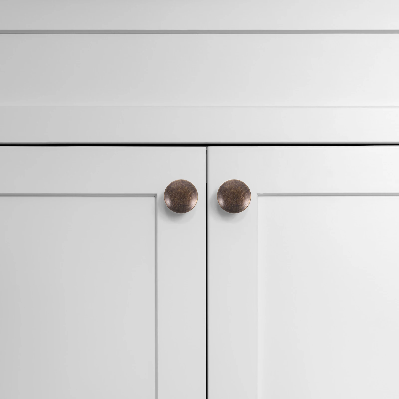 

12pcs Round Knobs Metal Cabinet Handle Metal Drawer Pulls For Dresser Wardrobe Door Handle Replacement Furniture Accessory