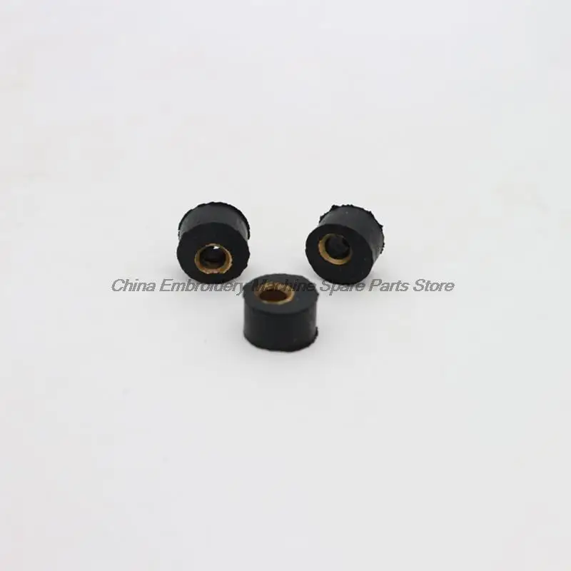 10pcs Thread Shearing Machine Cushion Rubber Eccentric Cushion 8.4mm for Zgm Feiya Tajima Swf Computer Embroidery Machine Parts