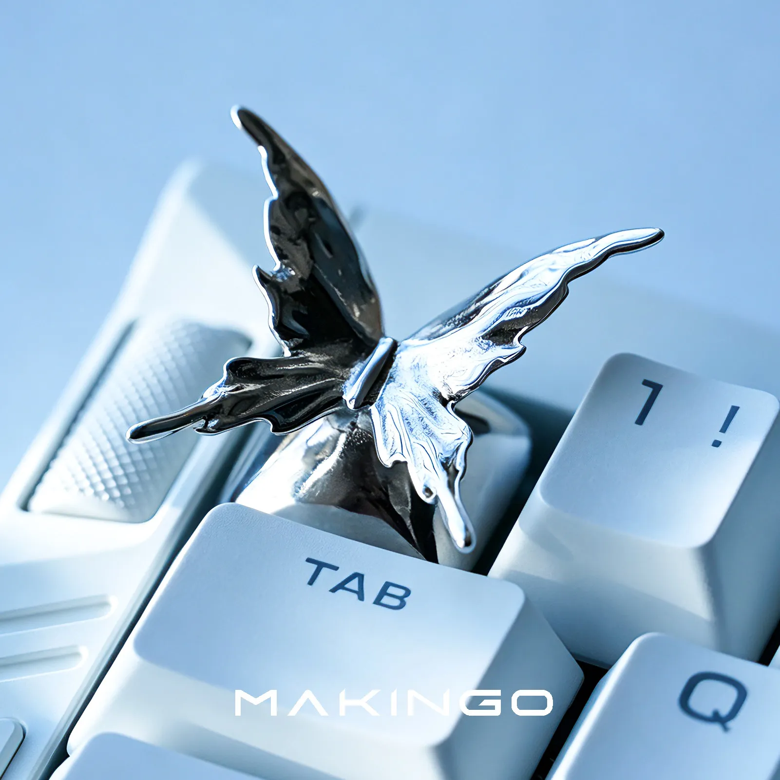 Custom Original Butterfly Custom Keycap ESC Metal Single MX Stem Gift for Mechanical Keyboard