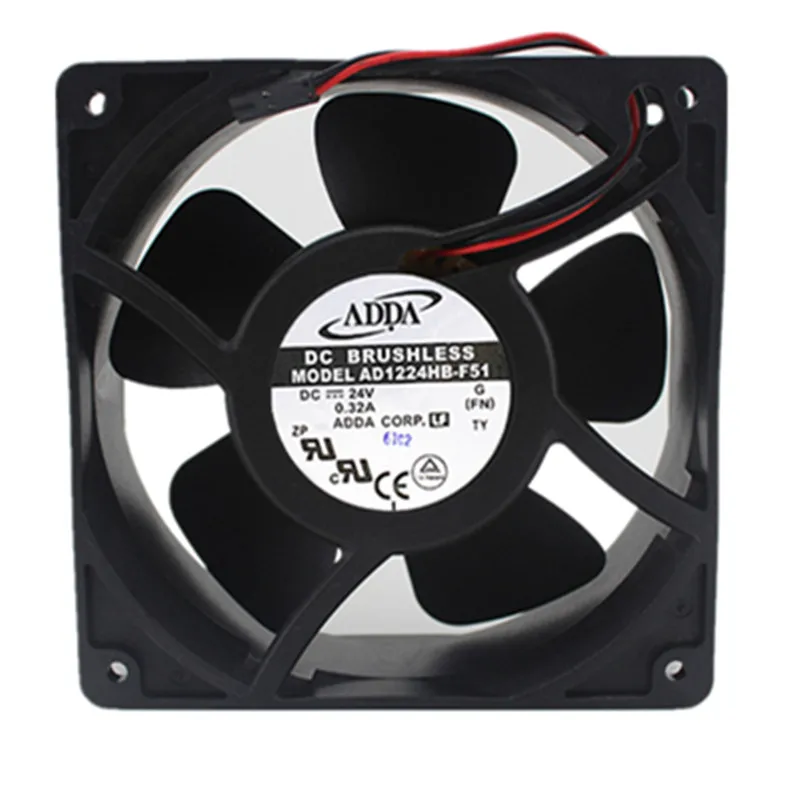 

for ADDA AD1224HB-F51 24V DC 0.32A 12cm 12038 120x120x38mm inversor