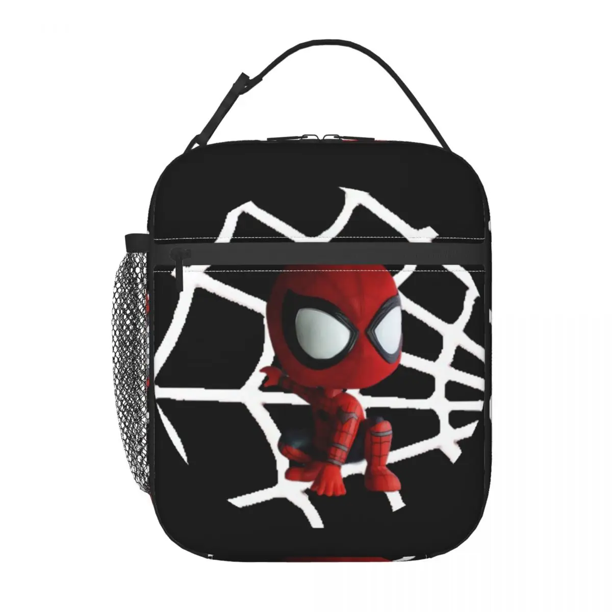 Cute Heroes Spider Man Insulated Lunch Bags Thermal Meal Container Large Tote Lunch Box Girl Boy School Picnic