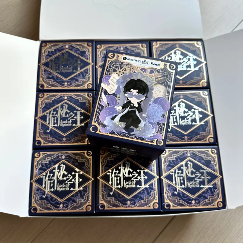 

Genuine Funism Lord Of Mysteries Blind Box Collection Tarot Club Fate Invitation Anime Figures Model Ornaments Toys Xmas Gifts
