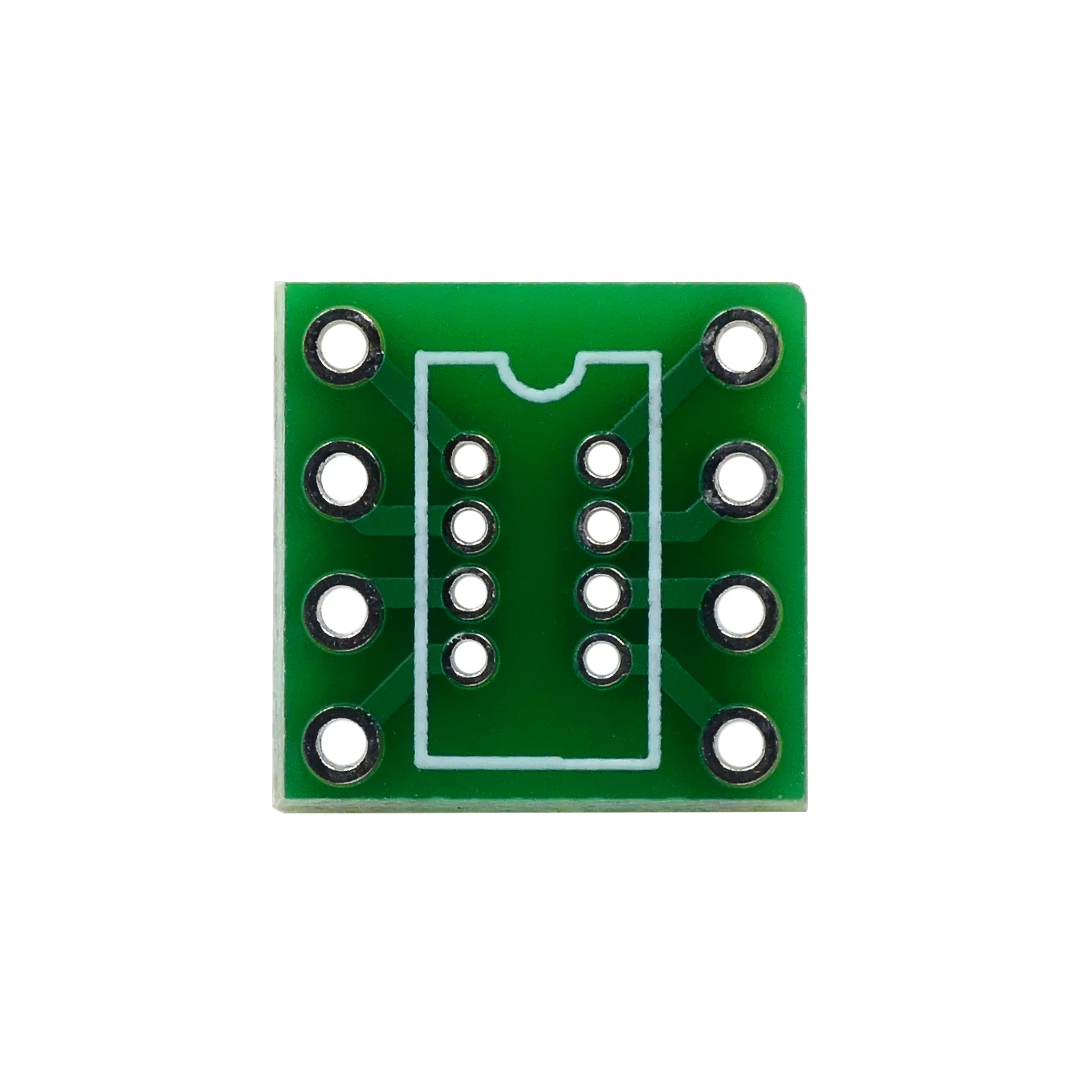 10pcs DIP8 to SOP8 in-line to patch adapter Sound card upgrade adapter board 1.27 to 2.54