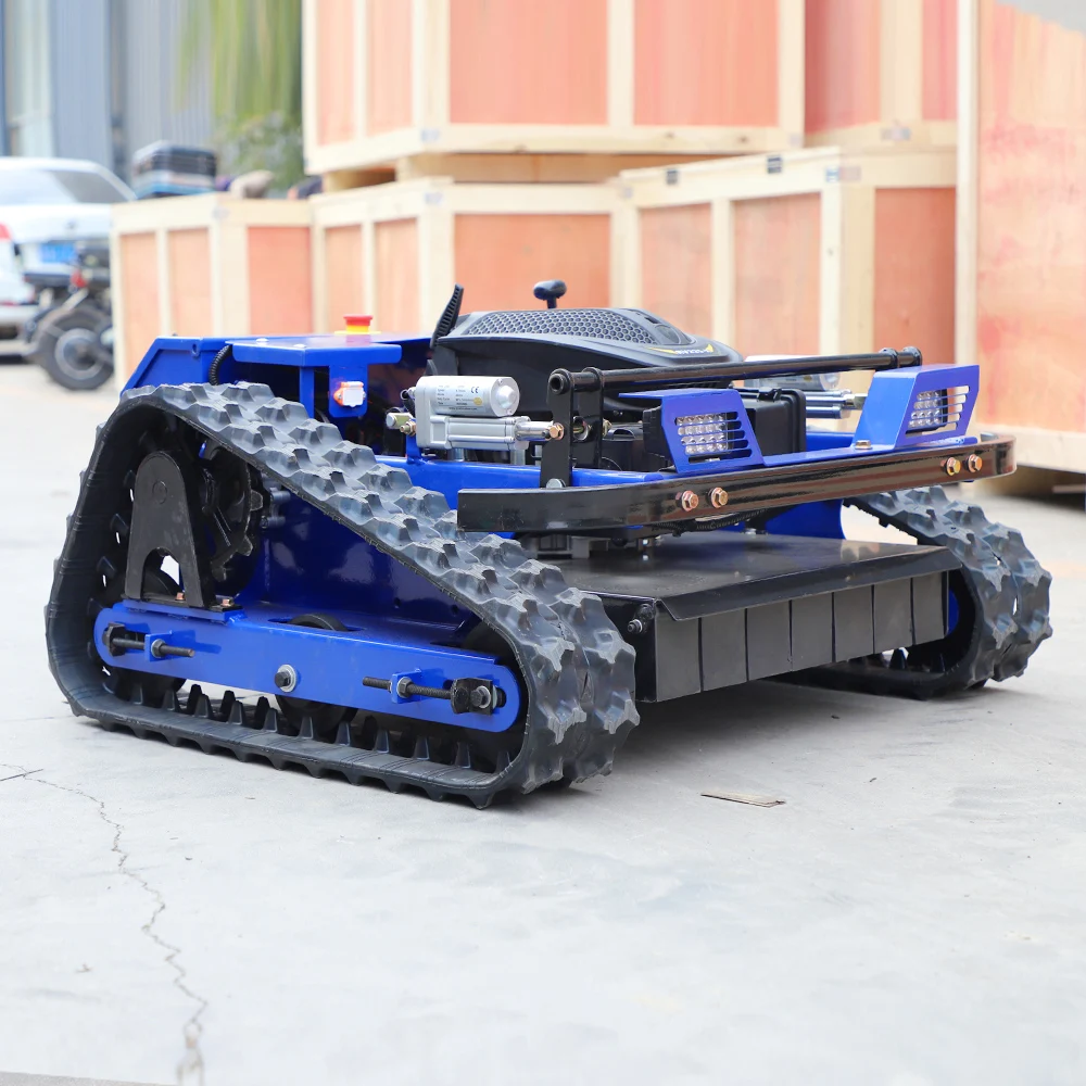 

Hot Sale Mini Crawler Grass Cutter Mini Remote Control Lawn Mower Grass Blade Robot Mower