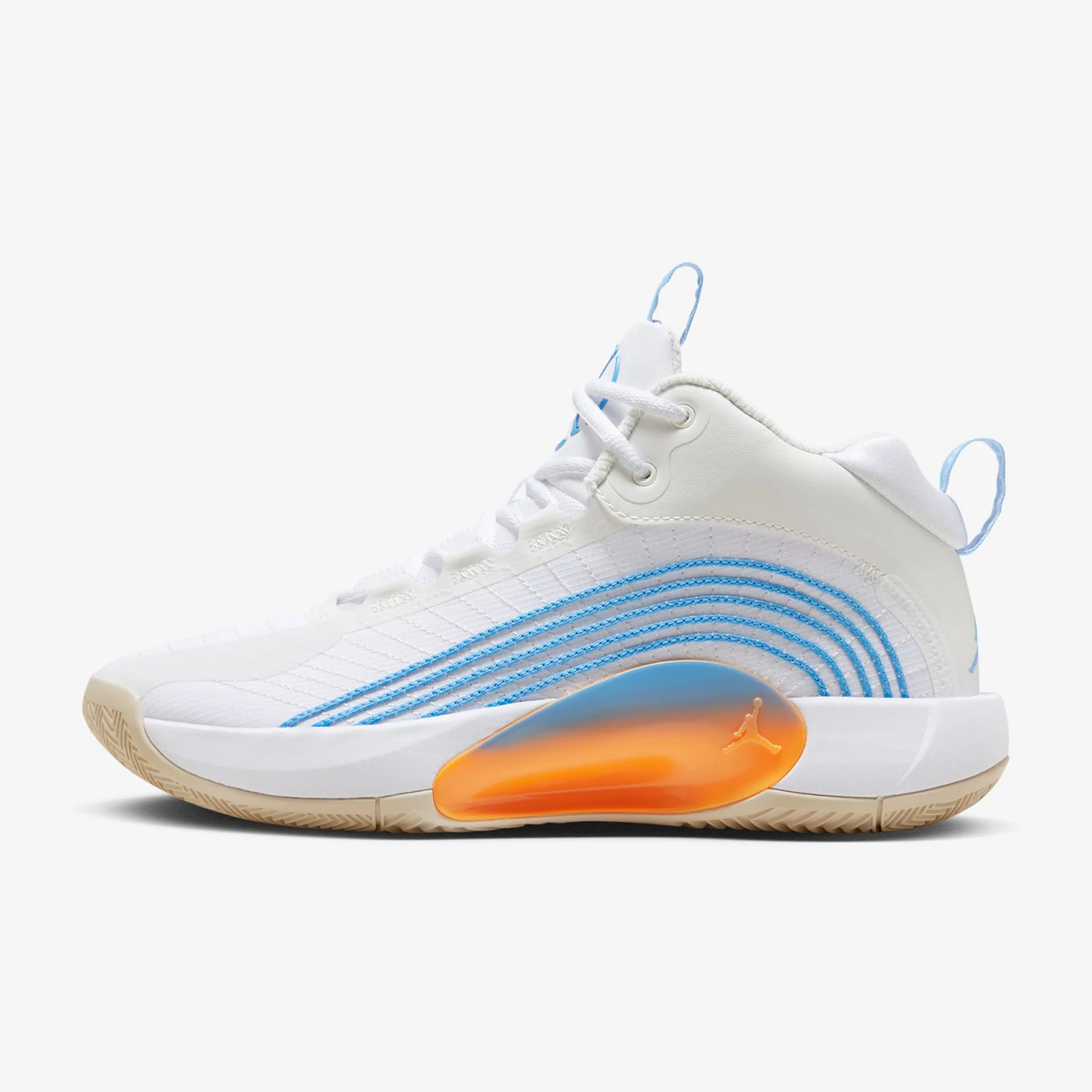 

Официальные мужские износостойкие баскетбольные кроссовки Nike JORDAN с низким берцем и подушкой FD9908-141