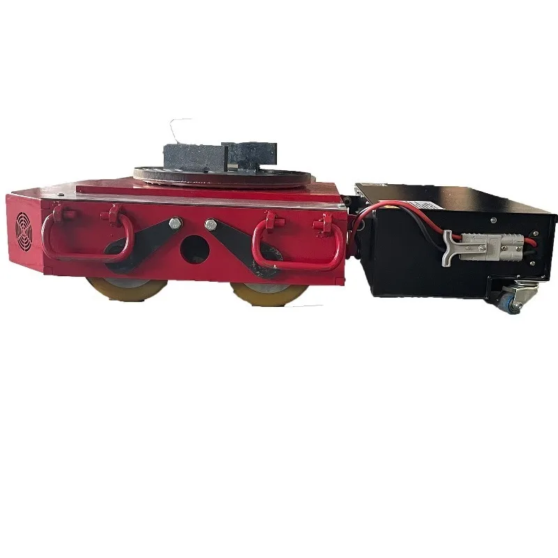 25T Electric Powered Moving Skates Heavy Load Machinery Mover Dolly Wireless Remote Industrial Cargo Moving Tank Skate Truck