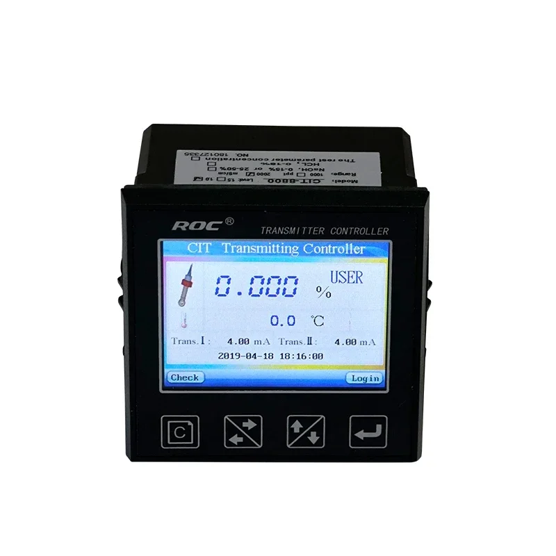 2025 Premium Products CIT-8800 Online 4-20mA Conductivity/Concentration Meter Controller