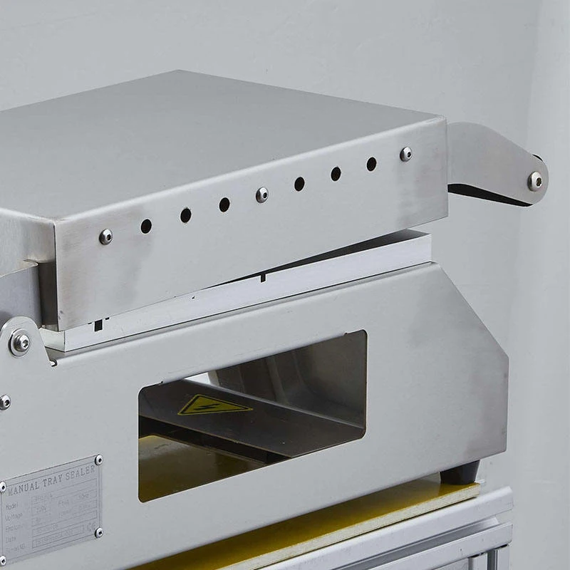 Máquina de sellado de embalaje termoselladora de bandeja de alimentos tipo mesa de embalaje Manual YOUXUAN