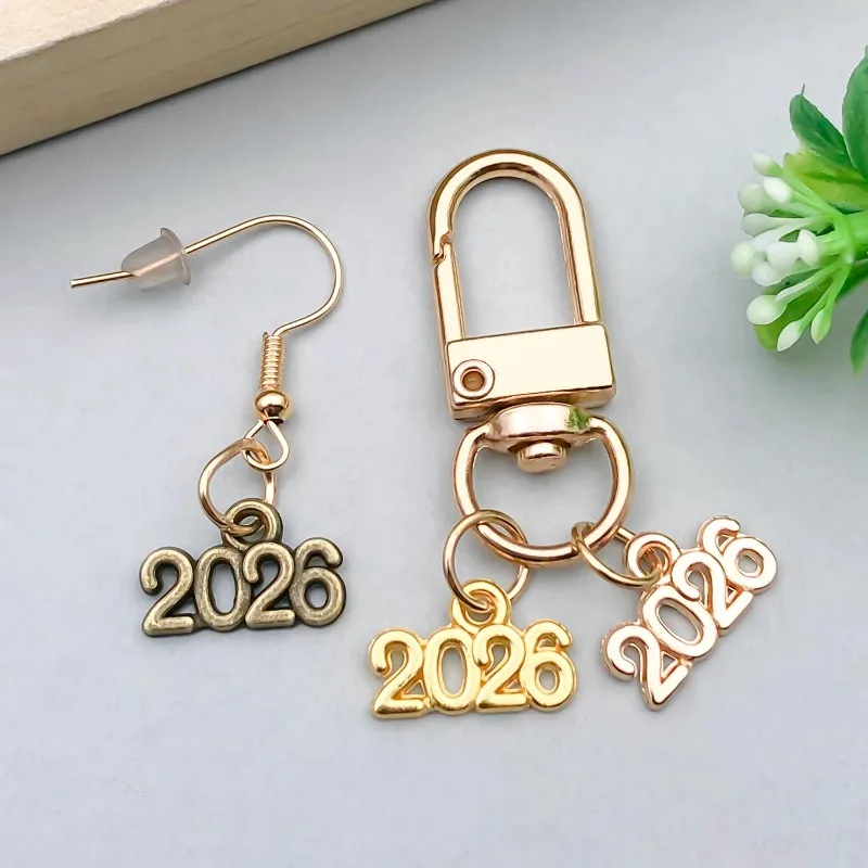 موضة سبيكة الرقمية 2026 لتقوم بها بنفسك مجوهرات اكسسوارات دلايات صغيرة المعلقات سلاسل المفاتيح أقراط للنساء الرجال أدوات صنع المجوهرات #5