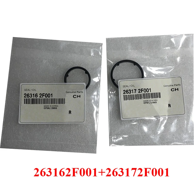 For Hyundai Santa Fe Engine Rear Oil Filter Seal 263162F001 263172F001 26316-2F001 26317-2F001