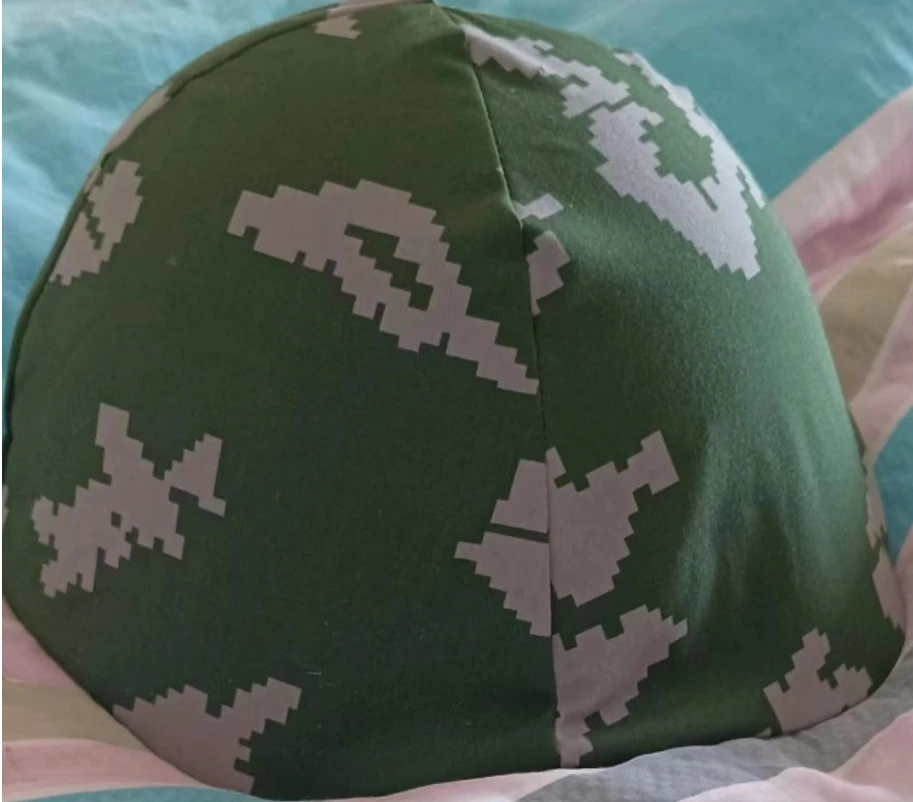 Funda camuflaje blanco invernal para casco ruso SSH68