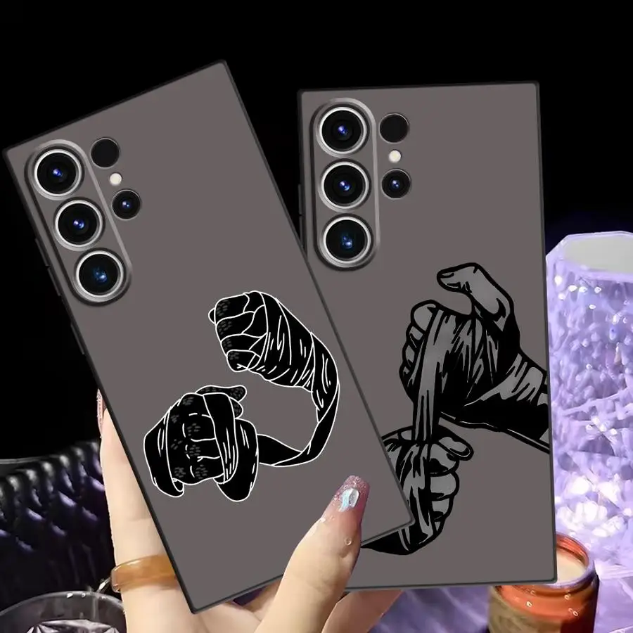 Cool Boxing Case for Samsung Galaxy S25 S21 FE S26 S20 Ultra Note 20 8 9 10 S23 S24 Plus S10 S9 Funda Phone Cover