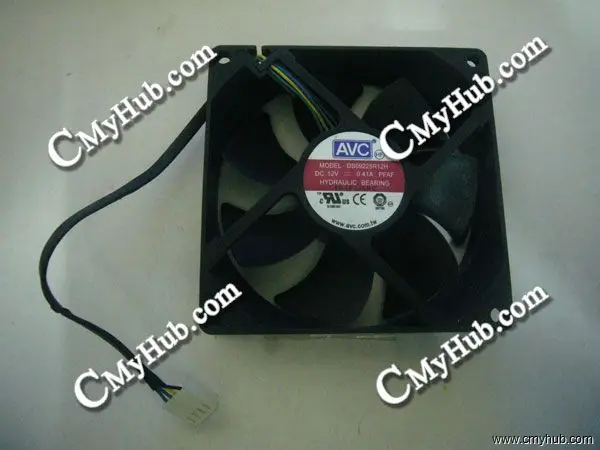 Для AVC DS09225R12H PFAF DC12V 0.41A 9225 9 см 92 мм 92x92x25 мм 4-контактный 4-проводный охлаждающий вентилятор DS09225R12H PFAF