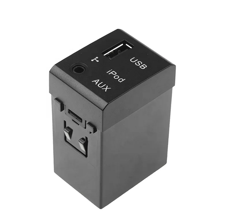 Audio AUX USB Jack Port Adapter Assy  96120-2B000  961202B000 for 2007- 2012 Hyundari  Santas Fe