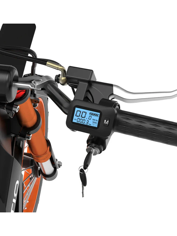 AliExpress NONE 48V Electric Bike Fixed Speed Throttle 7 Pin for Tuttio Soleil01 Accelerator with M Key Speed Controller Electric Bike Accessory