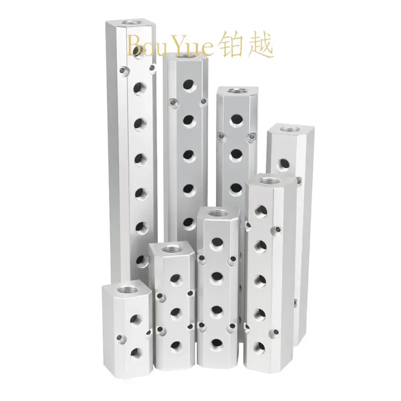 for Large Flow AL Multi-Pipeline Air Discharge 4 Min 2 Air Distribution Blocks 3 Diverters 1 Inch Mold Cooling Water