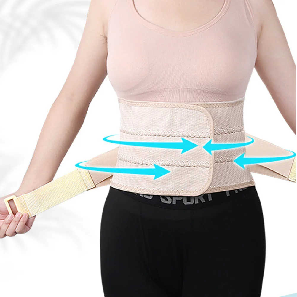 Premium Postpartum Waist Trainer Abdominal Wrap C-Section Recovery Belt Steel Plate Support Comfortable Stable Fit