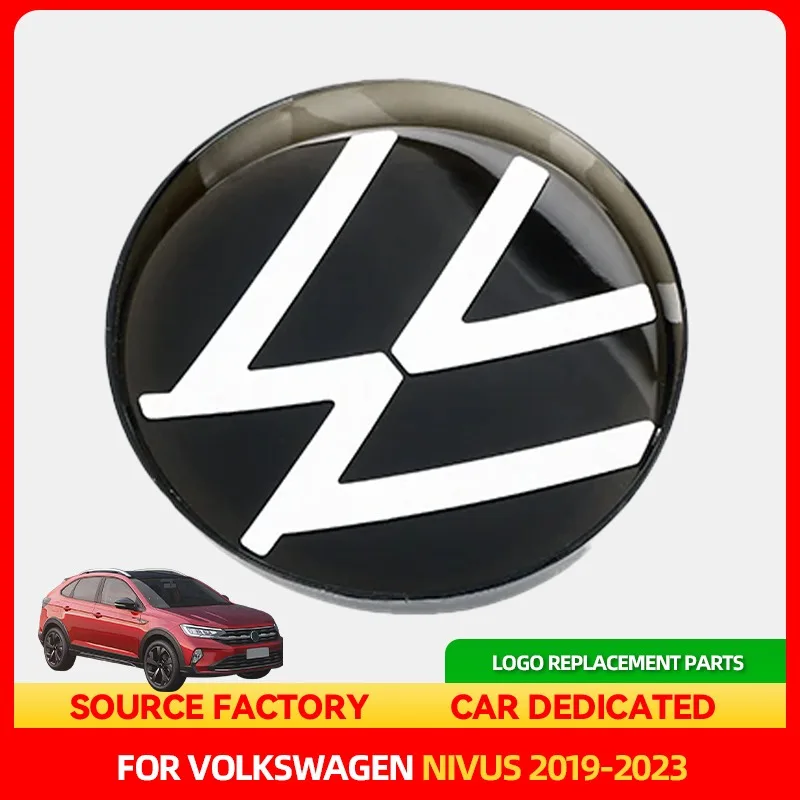 

Эмблемы, 2 шт., эмблема передней решетки, 137 мм, значок задней крышки багажника, логотип 90 мм для Nivus 2019-2021 2022-2023, аксессуары