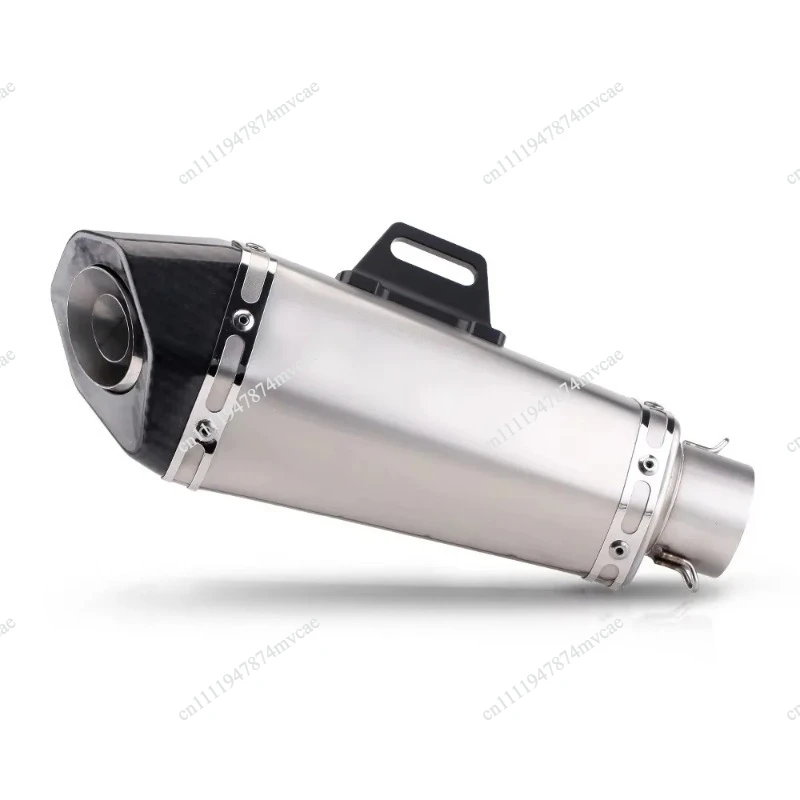 Universal 51mm Motorcycle Exhaust Muffler Racing Scooter Modified Exhaust Accessories