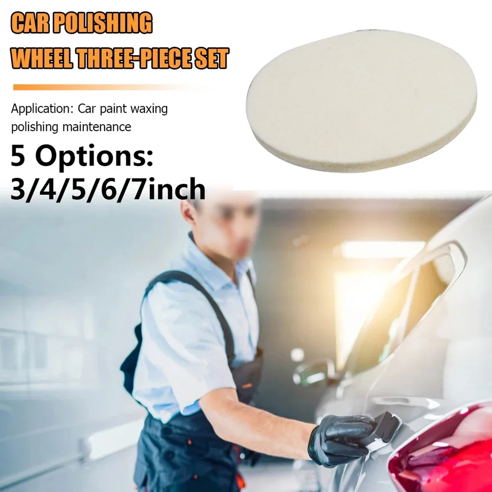 Wool Felt Polishing Pads For Glass For Precision Instruments For Stainless Steel For Tableware For Wood Products