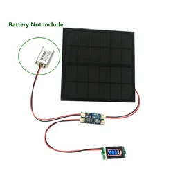 6V 3W 4.5W 6W 10W 9V 2W 4.2W 12V 2W Panel słoneczny/ładowarka do akumulatorów słonecznych/wyświetlacz akumulatora DIY KIT PH 2.0 Kabel