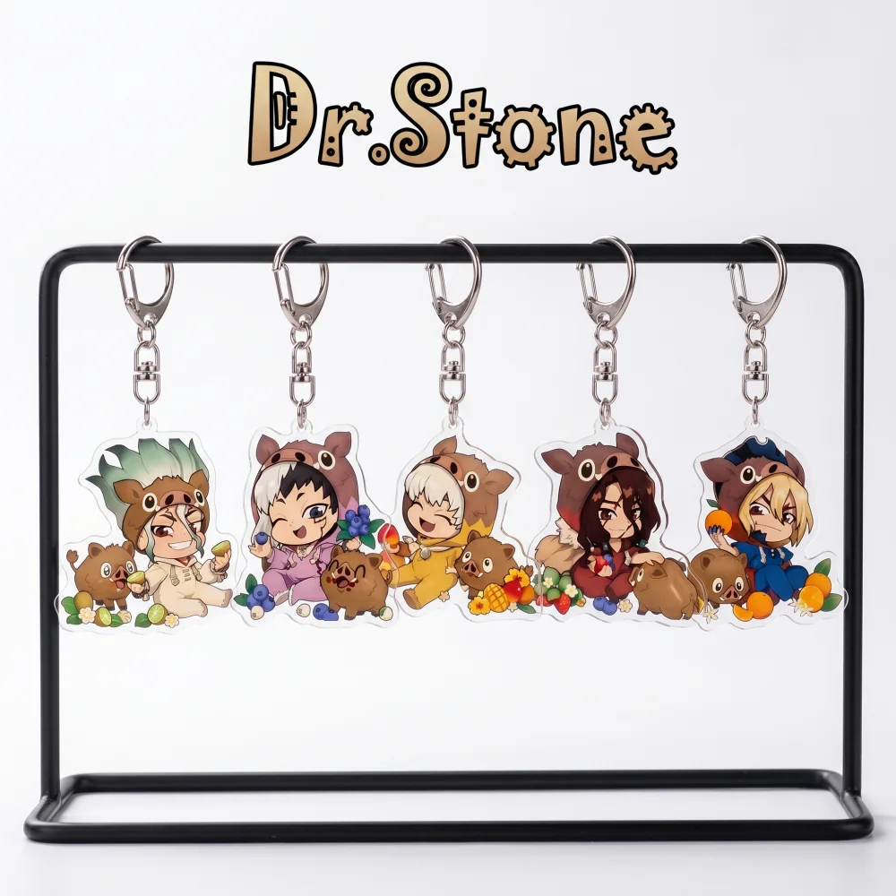 Брелок-подвеска-dr-stone-Сенку-Исигами-Ген-Асагири-Кохаку-6-см-милый-акриловый-аниме-брелок-аксессуар-для-сумки-сувенирная-серия-подарки