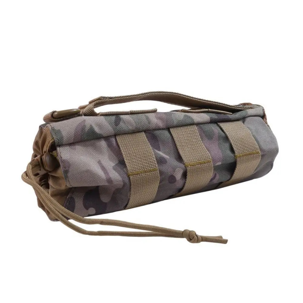 Tactical Outdoor Water Bottle Carrier Lightweight Nylon Detachable Pouch Waterproof Storage Bag For Camping Hiking Utilities