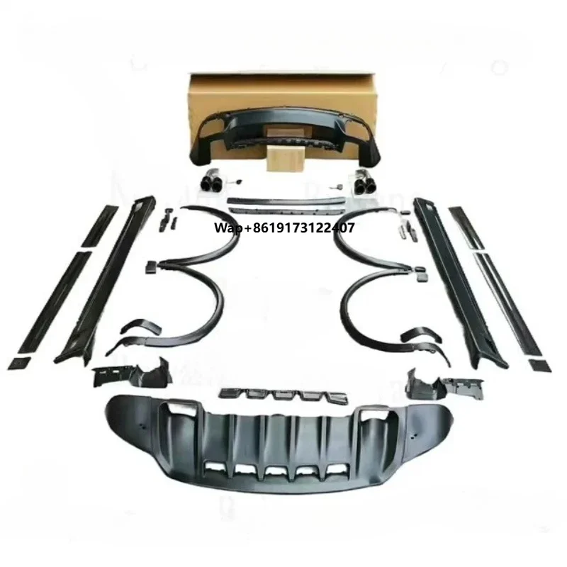 

For 2015-2017 Body Kit GTS Front Lip Rear Lip Door Panel Strip Wheel Arch-New Condition Car Modification Upgrading