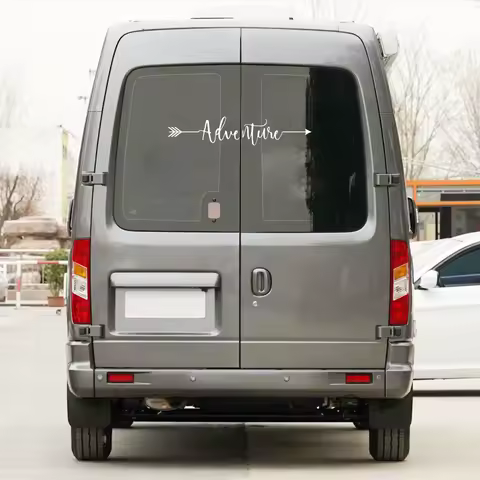 Car Motorhome Stripes Vinyl Stickers For Camper Van Horsebox Caravan RV Accessories Graphics Mountain Adventure Decor Decals