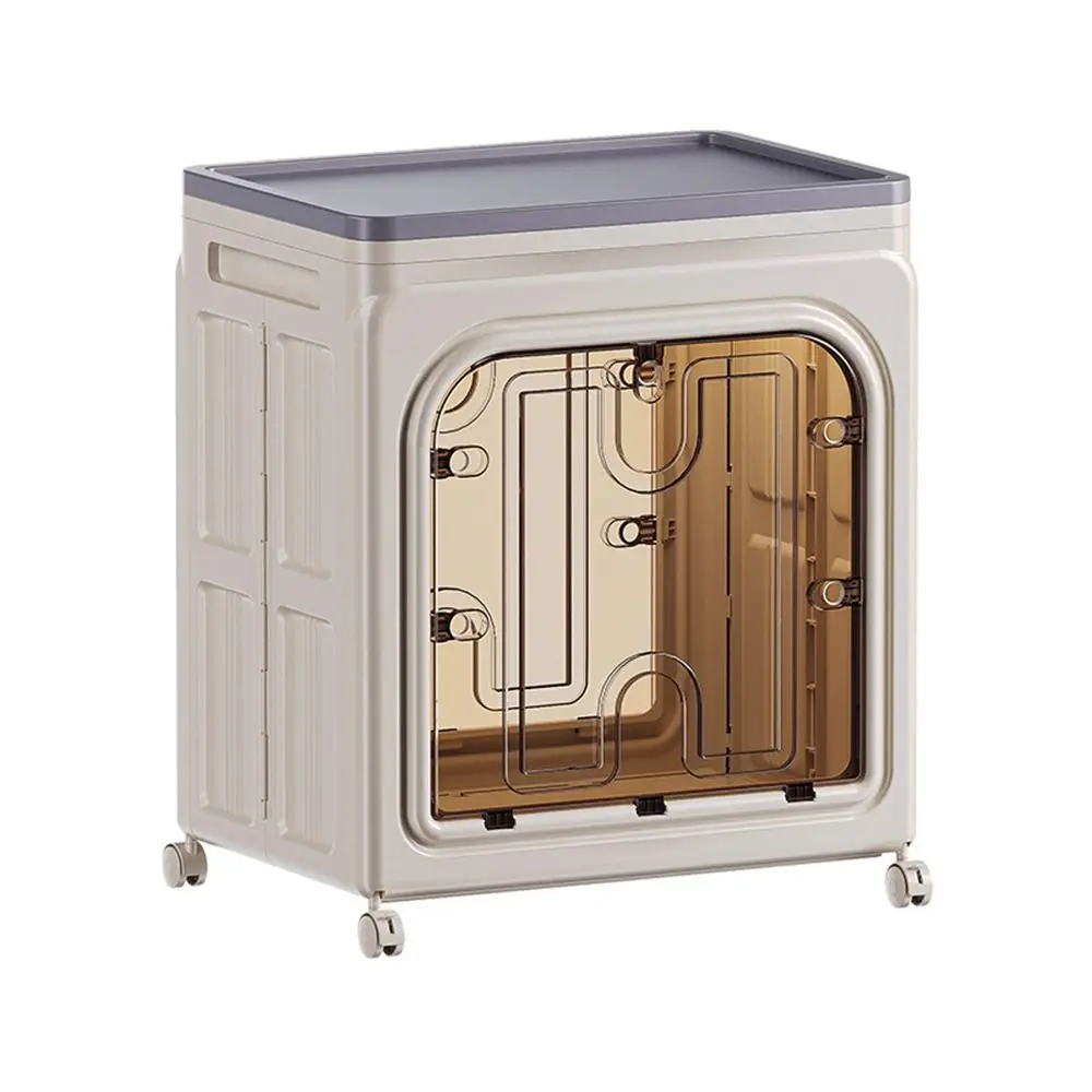 large-capacity-folding-storage-box-multi-purpose-with-pulley-storage-cabinet-space-saving-toy-organizer-for-home-organization