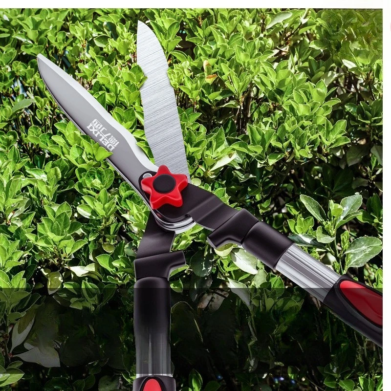 K5 Steel Telescopic Loppers Heavy Duty Long Handle Garden Pruning Shears Tree Branch Lawn Fence Cutting Tool