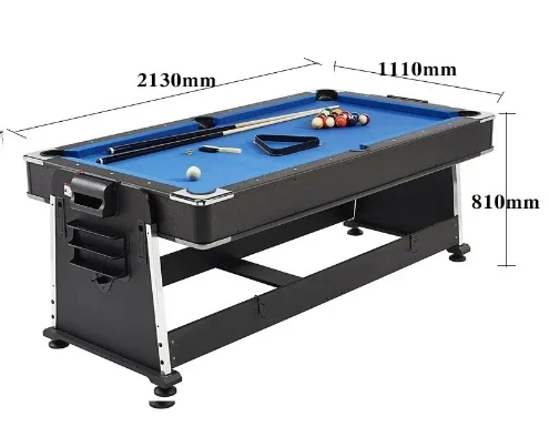 Popular Hot Sell 4 In 1 Multi Game Table Billiard Pool Table With Pingpong Air Hockey Dining Game Table