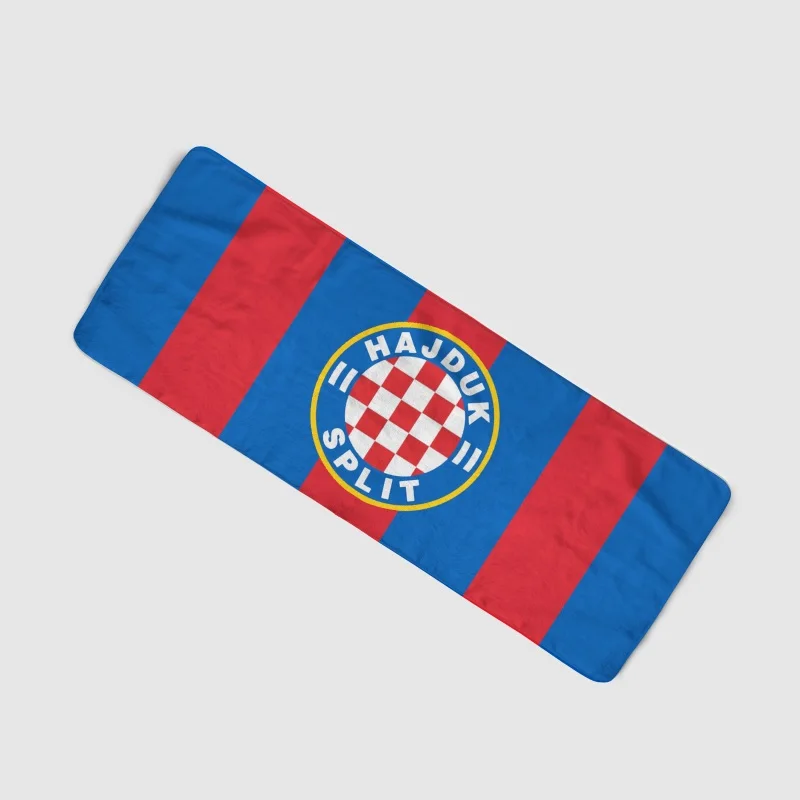 مناشف Hajduk Split التي تمتص العرق وناعمة بديلًا لألمانيا والسباحة وصالة الألعاب الرياضية واللياقة البدنية والتخييم والجري ومناشف الدراجات