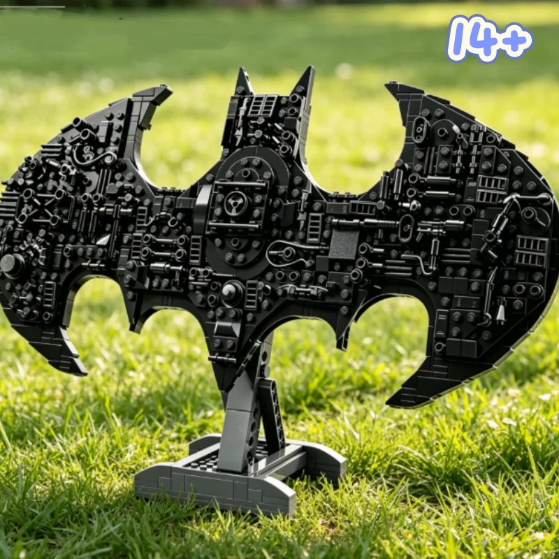 2026 New 678PCS Mask Emblem Building Blocks Set 3D Wall Decor Display Model DIY Toys for Adults Birthday Party Christmas Gifts view 3