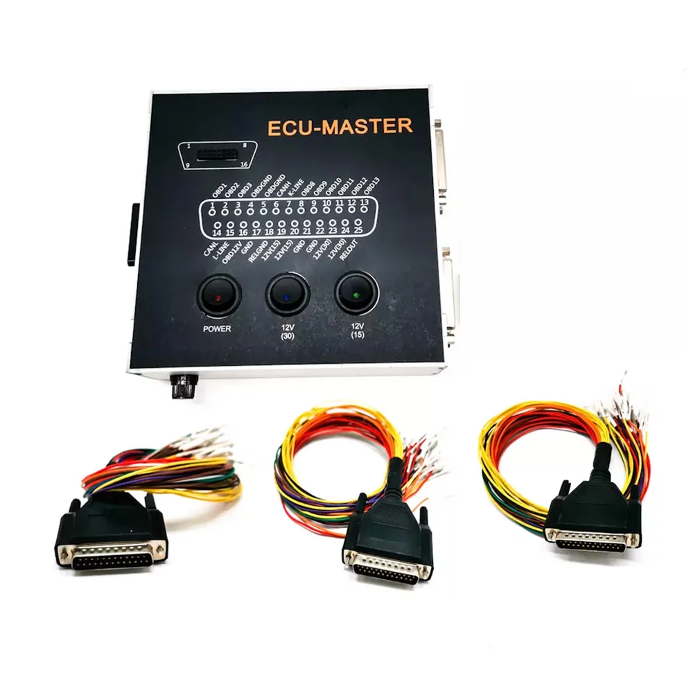 ECU-Master Professinal ECU repairing Automotive Electronics Unlimited Ecu Connect tools with 3 DB25 Cable