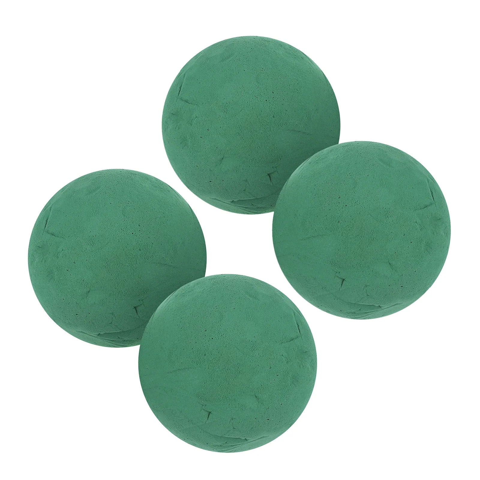 

4Pcs Round Floral Foam Spheres Flower Mud 12Cm Wet Florist Foam Balls DIY Flower Arrangements Party Wedding Birthday Craft