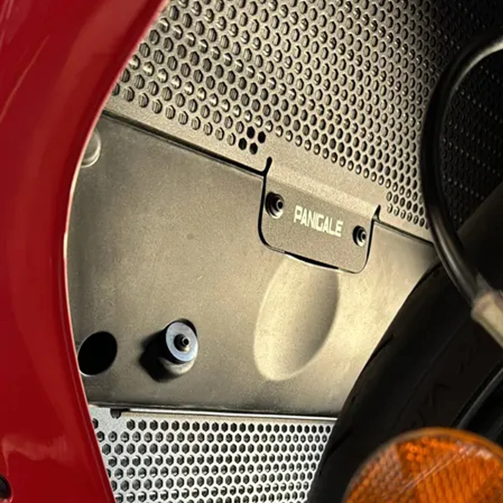 For Ducati Panigale V2 Bayliss 1st Champion 20th Anniversary 2022 2023 2024 2025 2026 Upper Radiator Oil Cooler Guard Protector
