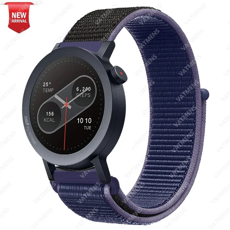 Watch Pro 2-Armband für CMF Watch Pro 2 Ersatz-Smartwatch-Armband, Nylon-Sport-Loop-Armband, Correa-Band – Detail 37