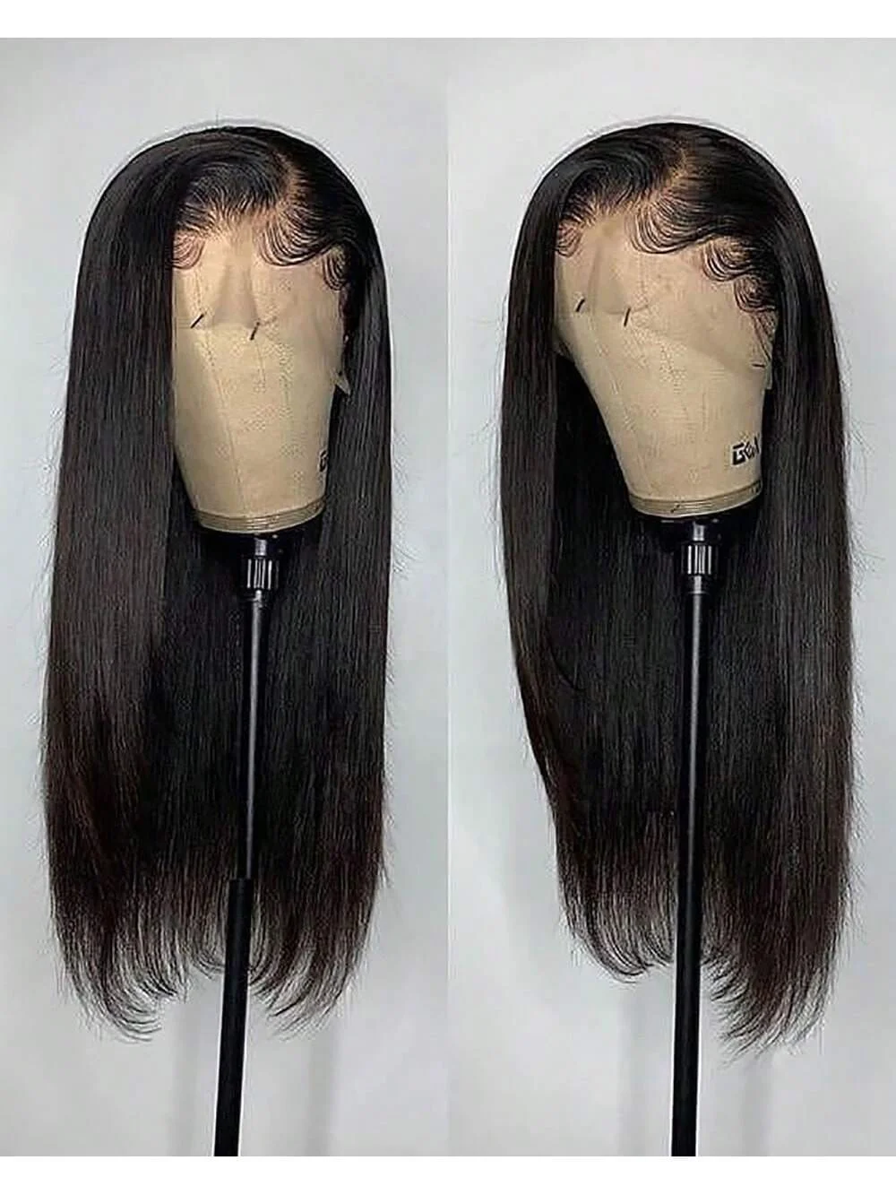 

13x6 Lace Frontal Wig Human Hair 180% Density Straight Lace Front Wigs Human Hair HD Transparent Lace Pre Plucked With Baby Hair 12A Brazilian Virgin Human Hair Wigs For Women Designed specifically for black women