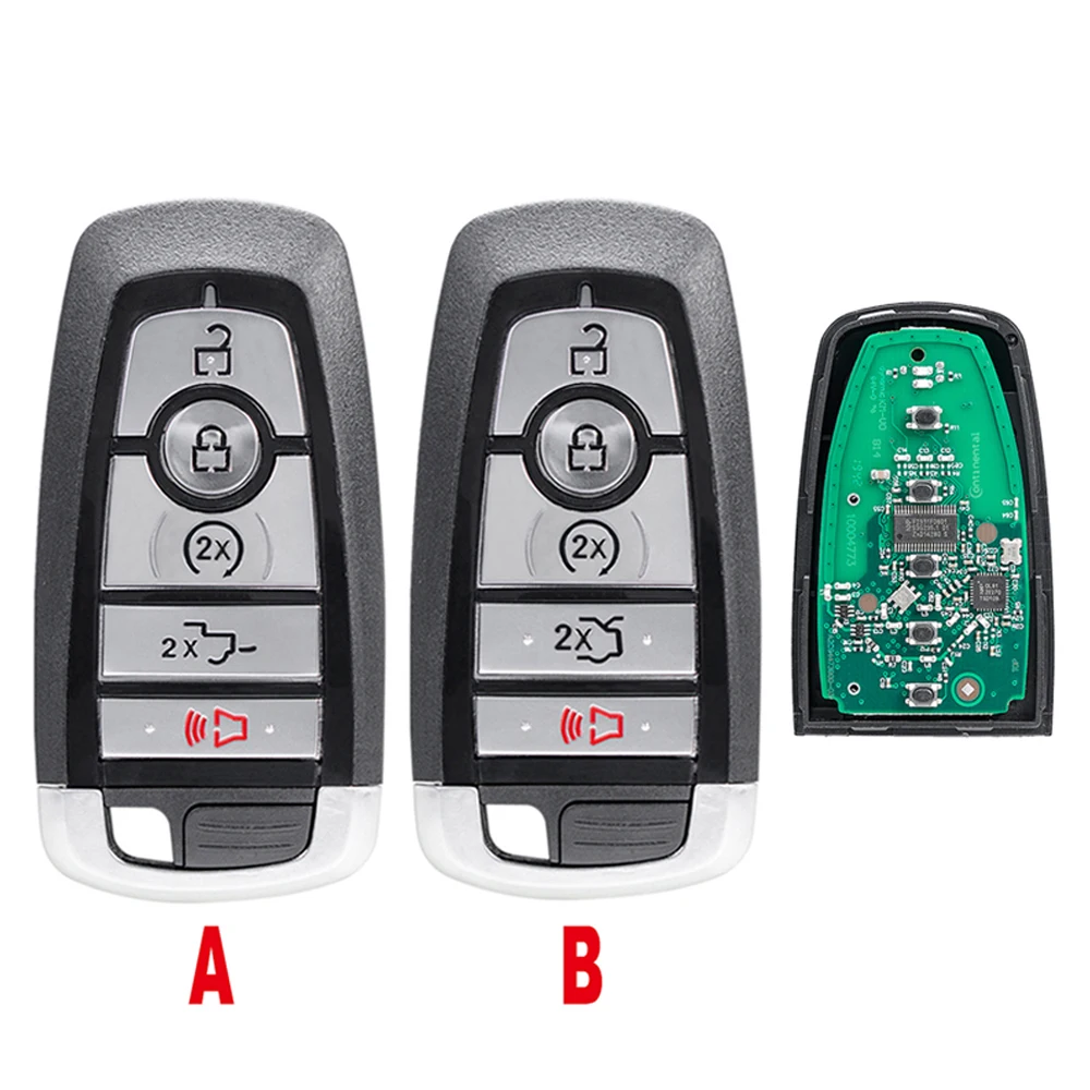 

Keyless Key HS7T-15K601-AC For Ford Explorer Edge Fusion Mustang 2017+Smart Key Remote Fob 902Mhz ID49 Chip M3N-A2C93142600