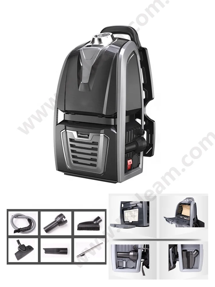 JB62 Manufacturer Bagless Big Power Backpack Vacuum Cleaner With 5L Tank,