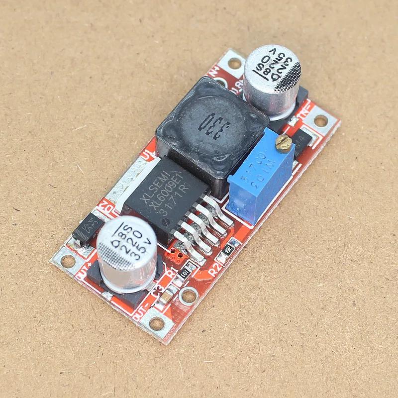 XL6009 DC-DC Boost Power Supply Voltage Regulator Module Output Adjustable3-34VTurn4-35V Current3.5A