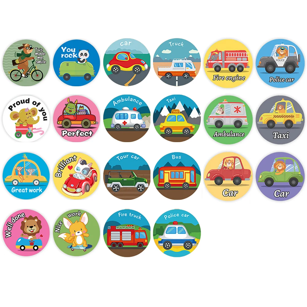 500 قطعة ملصقات سيارة مكافأة للأطفال مدرسة المعلم لوازم ل الفصول الدراسية التسمية الزخرفية و ملصقا تحفيزية القرطاسية
