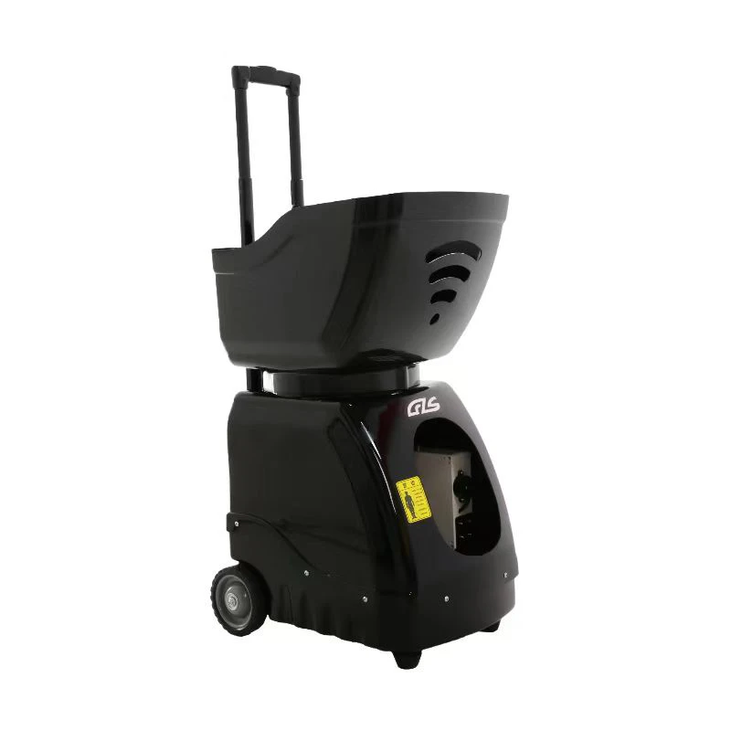 Portable Rechargeable Automatic Tennis Ball Machine Remote Control Adjustable Speed Spin For Tennis Training